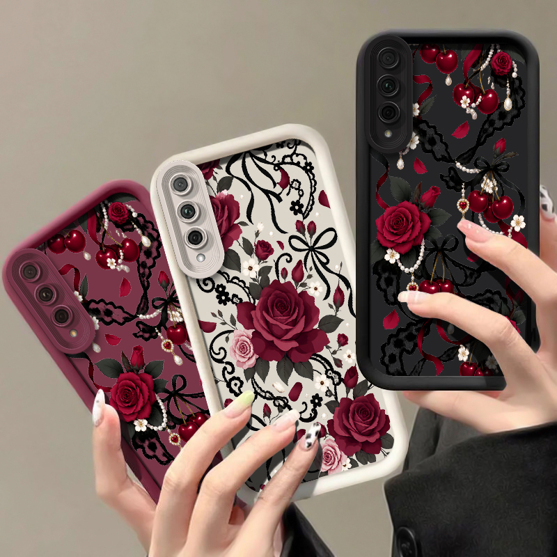 Phone Cases Vintage - Vintage Rose Flowers Pattern Phone Case