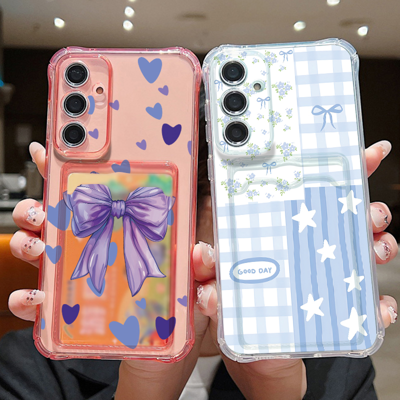 Phone Cases Galaxy S24 - Card Pocket Phone Case For Samsung