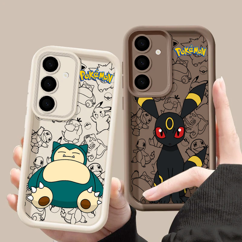 Phone Cases Galaxy S24 - Snorlaxs Umbreons P-Pokemons Anime S26 Ultra