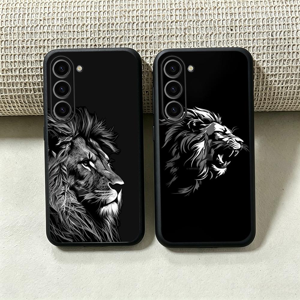 Phone Cases Galaxy S24 - Cool king lion fashion ins design