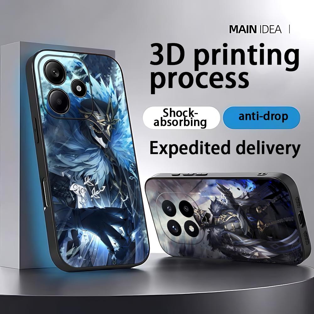 Phone Cases Xiaomi - Genshin Impact Capitano Phone Case For