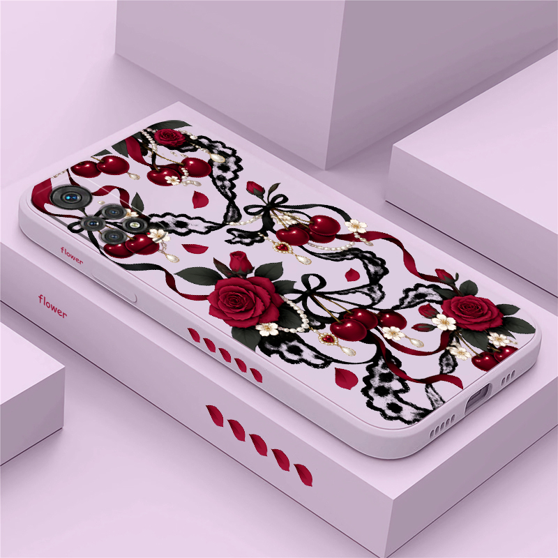 Phone Cases Vintage - Vintage Rose Flowers Pattern Phone Case