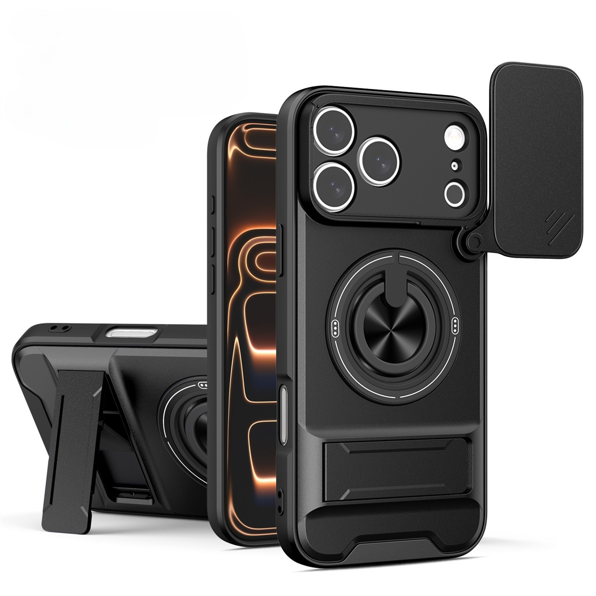 Magnetic Phone Case for IPhone - огляд і ціна Ring Stand Case