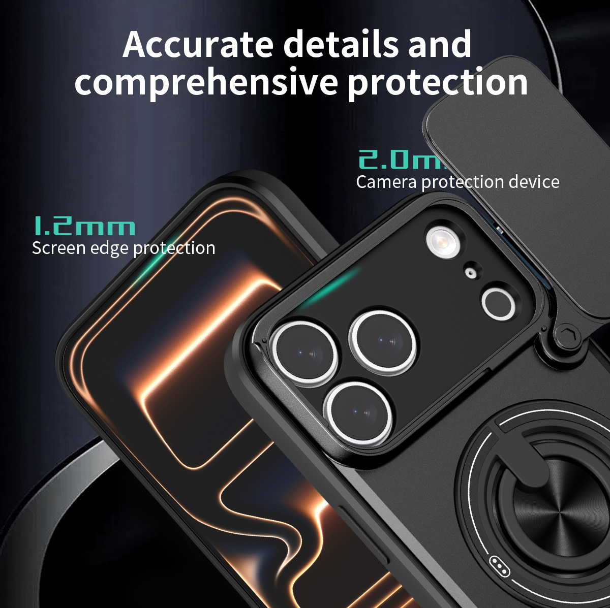 Magnetic Phone Case for IPhone - огляд і ціна Ring Stand Case