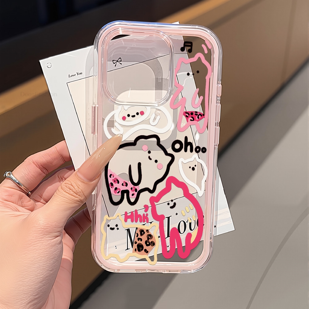 2in1 Ins Funny Cat Phone Case  - огляд і ціна Phone Cases Cat