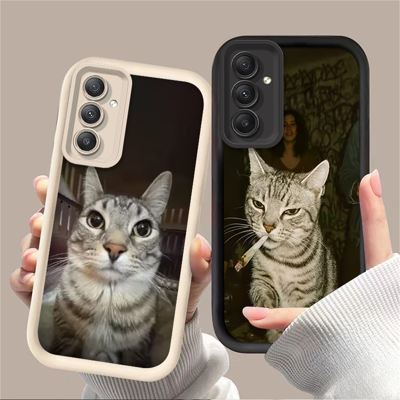 Trendy Cat Smoking Phone Case  - огляд і ціна Phone Cases Cat