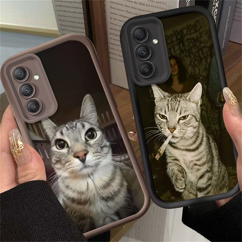 Trendy Cat Smoking Phone Case  - огляд і ціна Phone Cases Cat