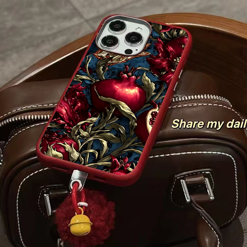 Vintage Pomegranate TPU Art Ph - огляд і ціна Phone Cases Vintage