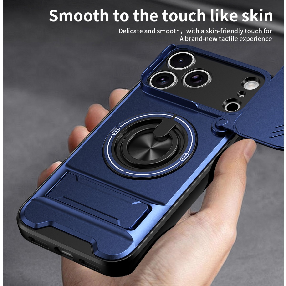 Luxury 360 Rotating Magnetic R - огляд і ціна Ring Stand Case