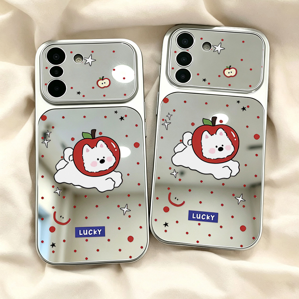Make Up Mirror Cute Dog Phone  - огляд і ціна Phone Cases Galaxy S24