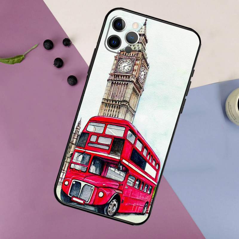London Red Bus Big Ben Phone C - огляд і ціна Phone Cases London