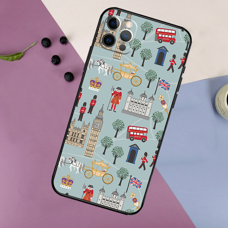 London Red Bus Big Ben Phone C - огляд і ціна Phone Cases London