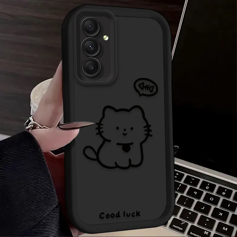 Cartoon Lovely Cat Matte Phone - огляд і ціна Phone Cases Cat