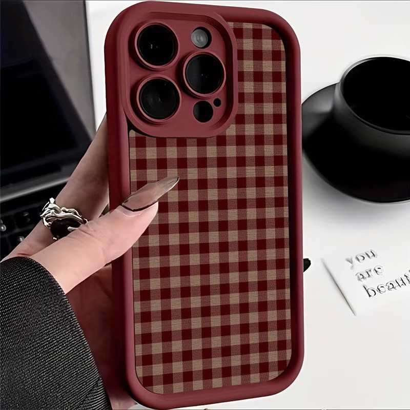 Wine Red Vintage Red-Brown Pla - огляд і ціна Phone Cases Vintage