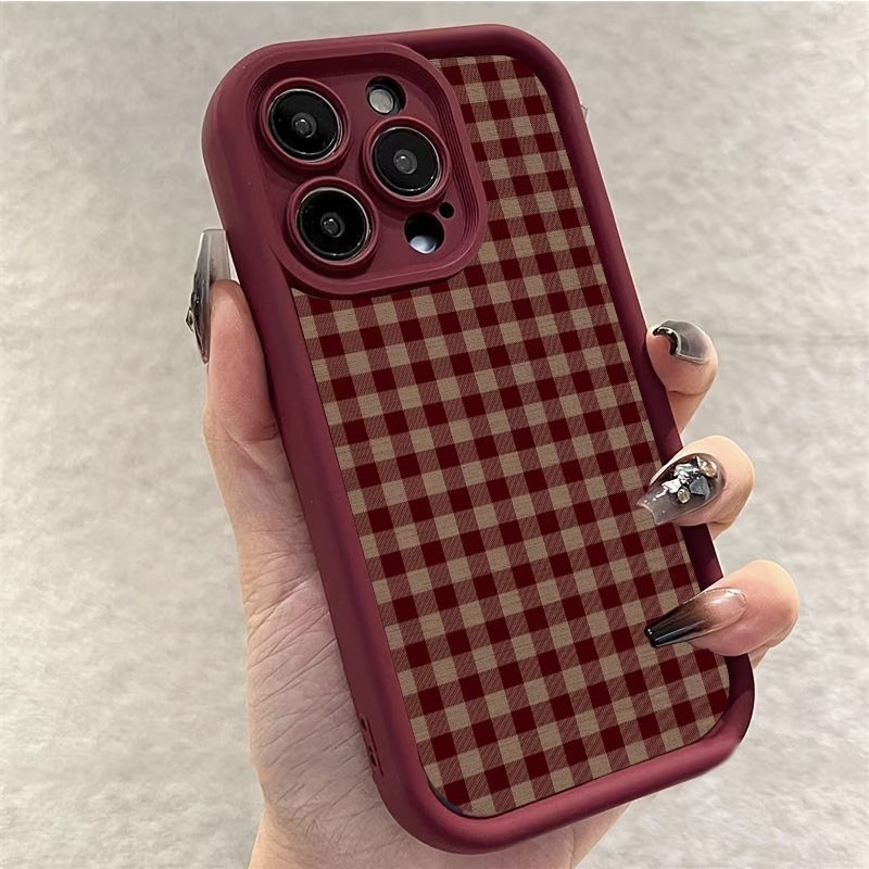 Wine Red Vintage Red-Brown Pla - огляд і ціна Phone Cases Vintage