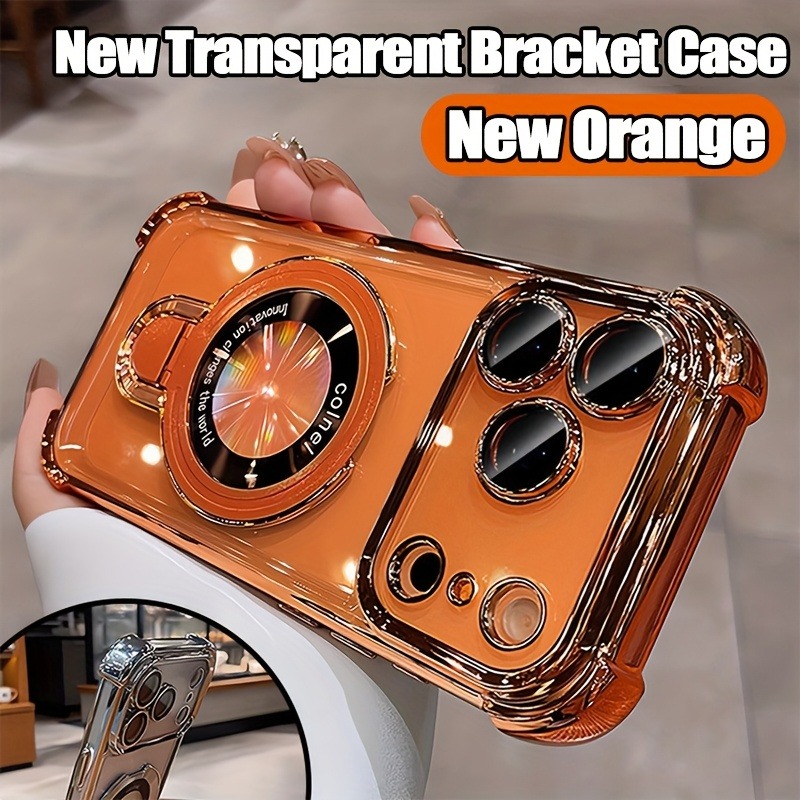 Luxury Plating Phone Case for  - огляд і ціна Ring Stand Case