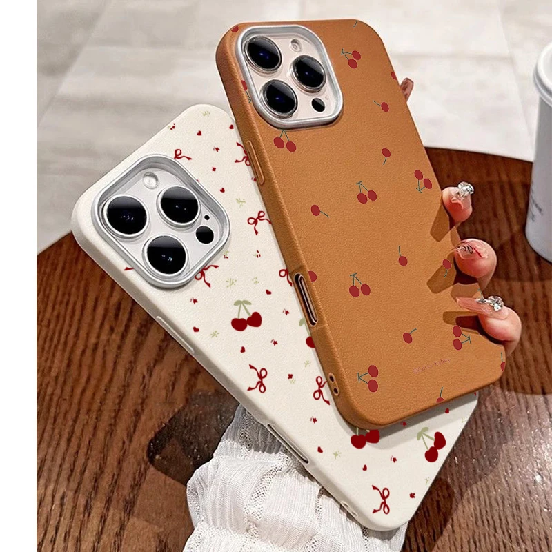 INS Cute Cartoon Cherry Patter - огляд і ціна Phone Cases Xiaomi
