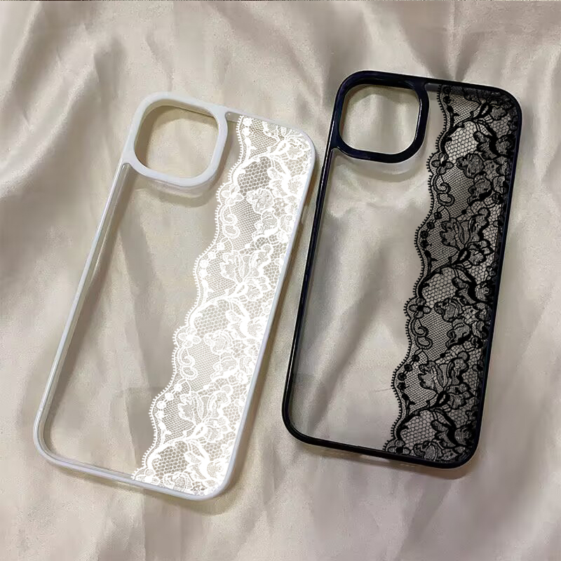 Vintage Scalloped Lace Clear P - огляд і ціна Phone Cases Vintage