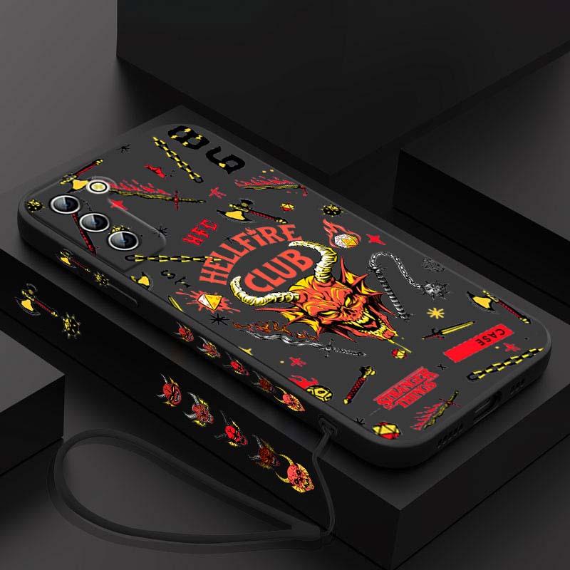 Stranger Things Red Hell Demon - огляд і ціна Phone Cases Galaxy S24