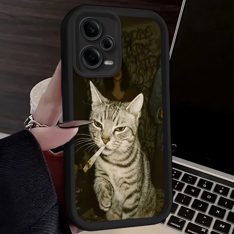 Trendy Cat Smoking Phone Case  - огляд і ціна Phone Cases Cat