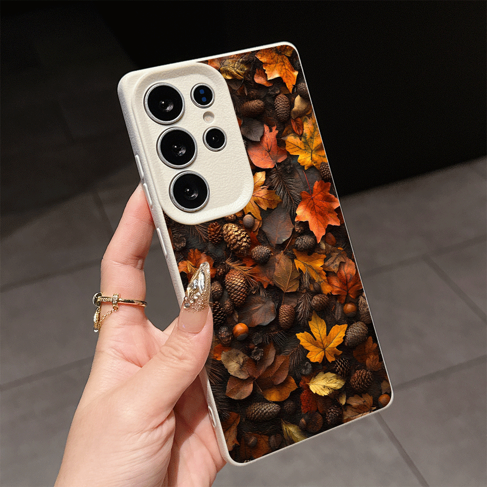 Vintage Autumn Maple Leaf Pine - огляд і ціна Phone Cases Vintage