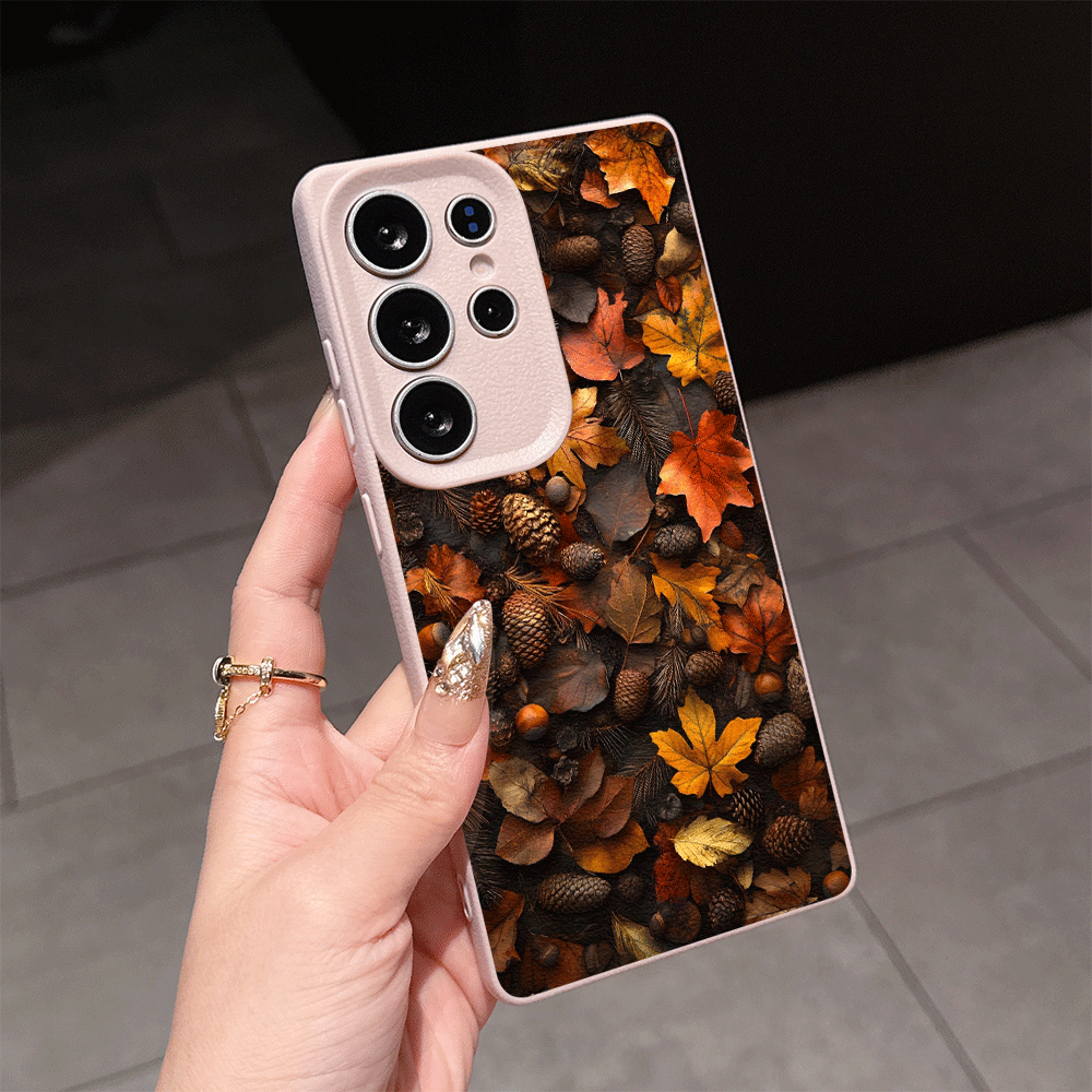 Vintage Autumn Maple Leaf Pine - огляд і ціна Phone Cases Vintage