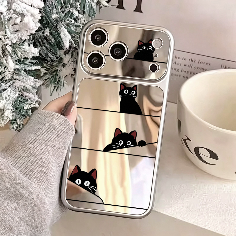 Cute Black Cat Phone Case For  - огляд і ціна Phone Cases Cat