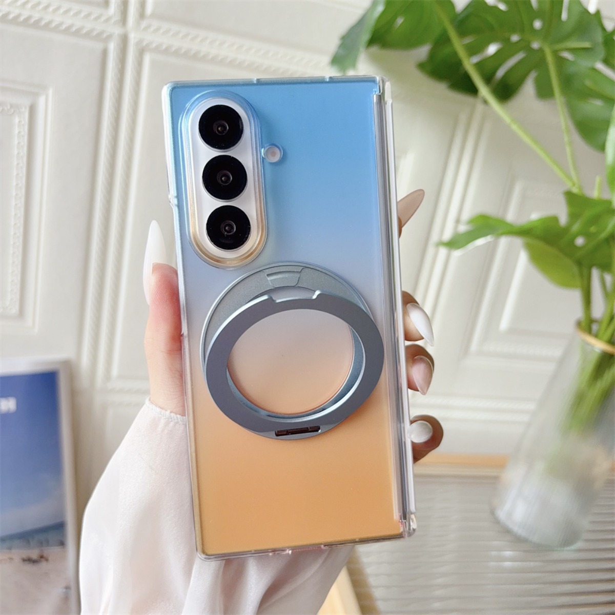 Gradient Transparent Rotate Ri - огляд і ціна Ring Stand Case