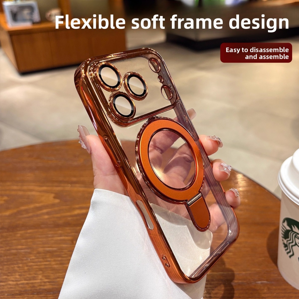 For Magsafe Magnetic Bracket P - огляд і ціна Ring Stand Case