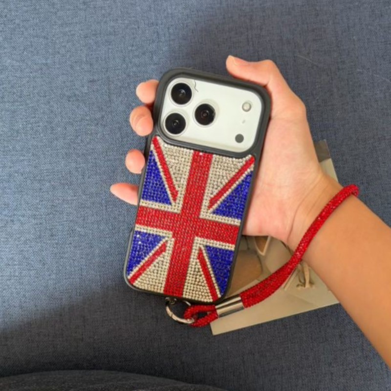 Union Jack Rhinestone Phone Ca - огляд і ціна Phone Cases London
