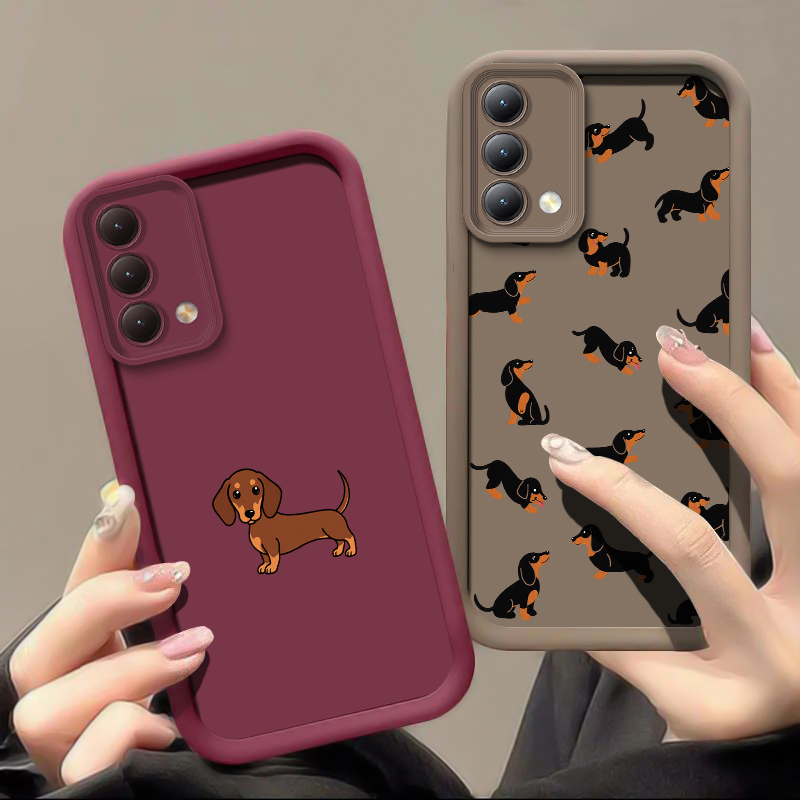 Dachshund Silhouette Dog Phone - огляд і ціна Realme C67