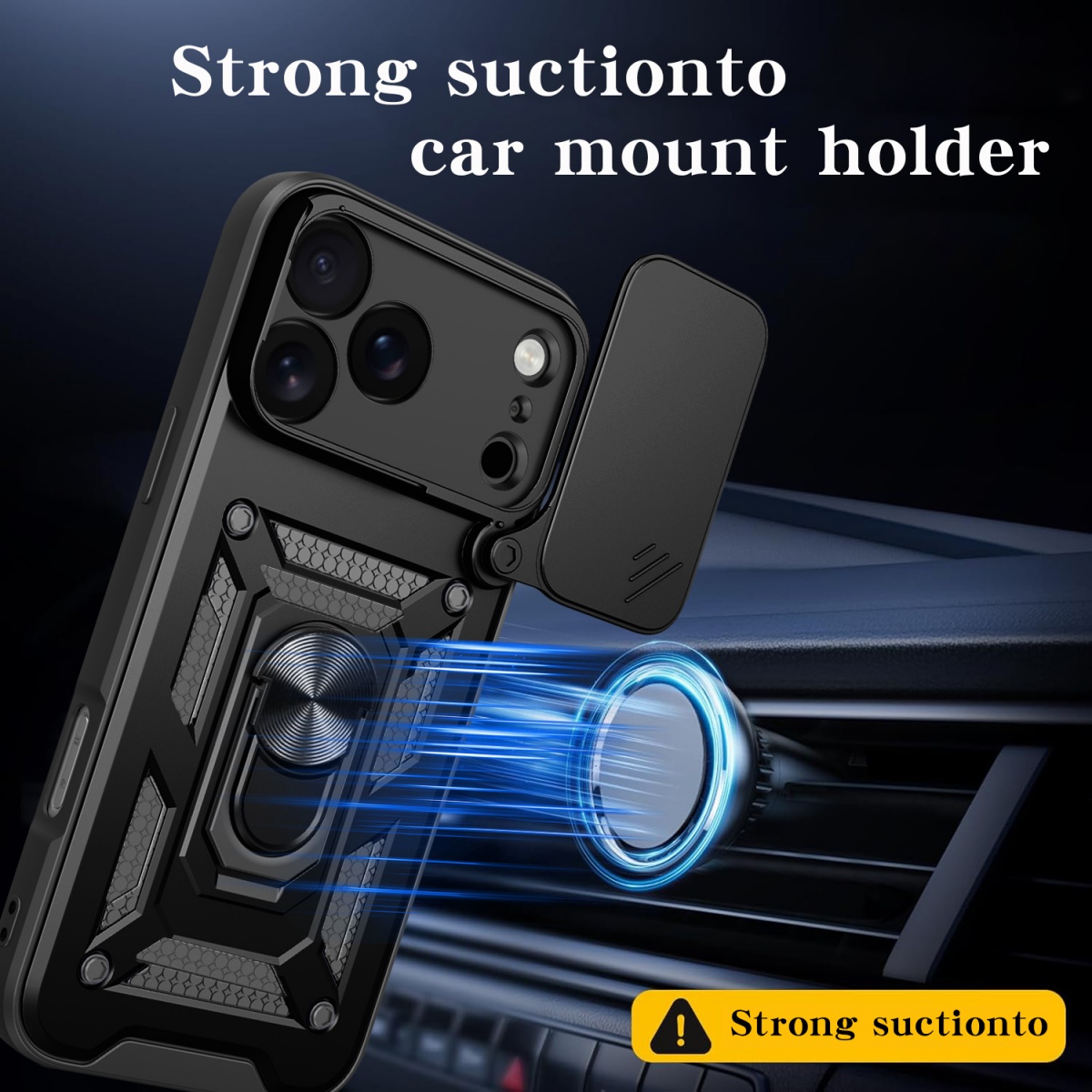 Shockproof Case for IPhone Air - огляд і ціна Ring Stand Case