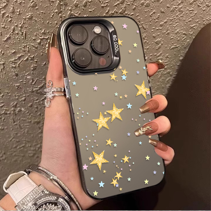 Colorful Star Pattern Matte Ha - огляд і ціна Phone Cases Xiaomi