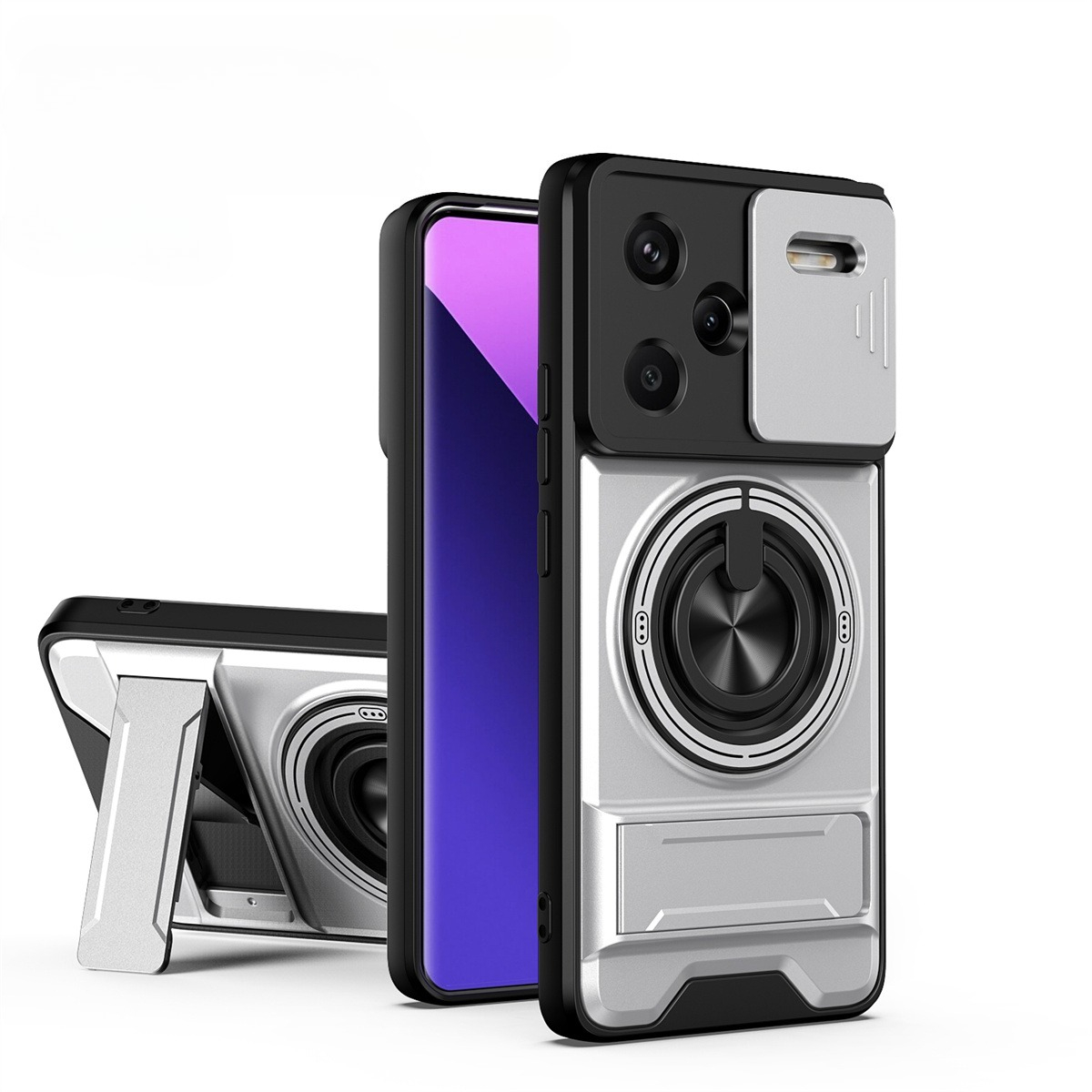 Lens Slide Camera Phone Case f - огляд і ціна Ring Stand Case